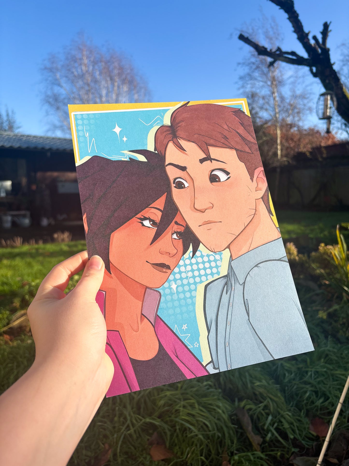 Visi and Robert ˗ˋˏ ♡ ˎˊ˗ A4/A5 Print