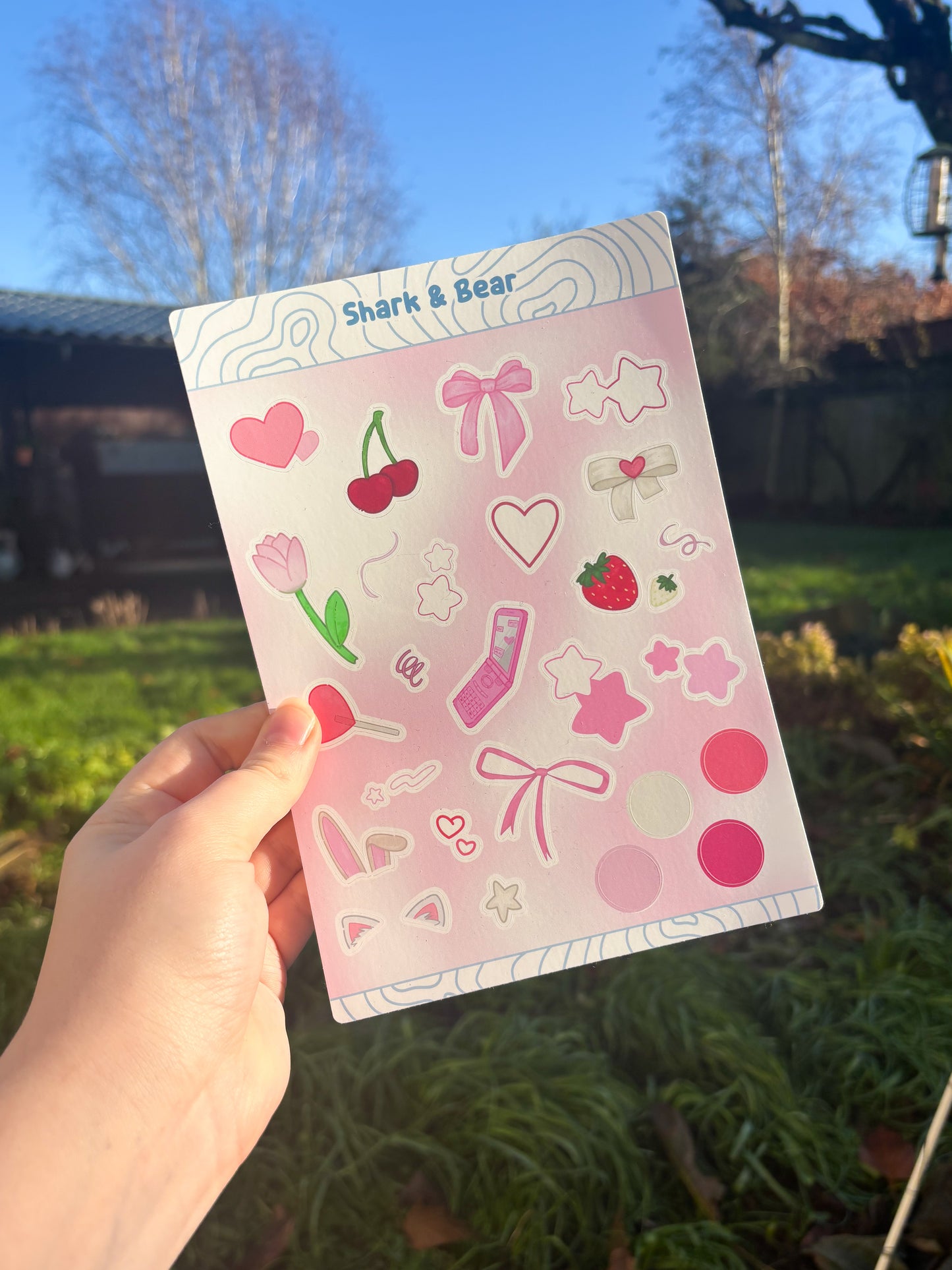 All things pink ˗ˋˏ ♡ ˎˊ˗ Sticker Sheet