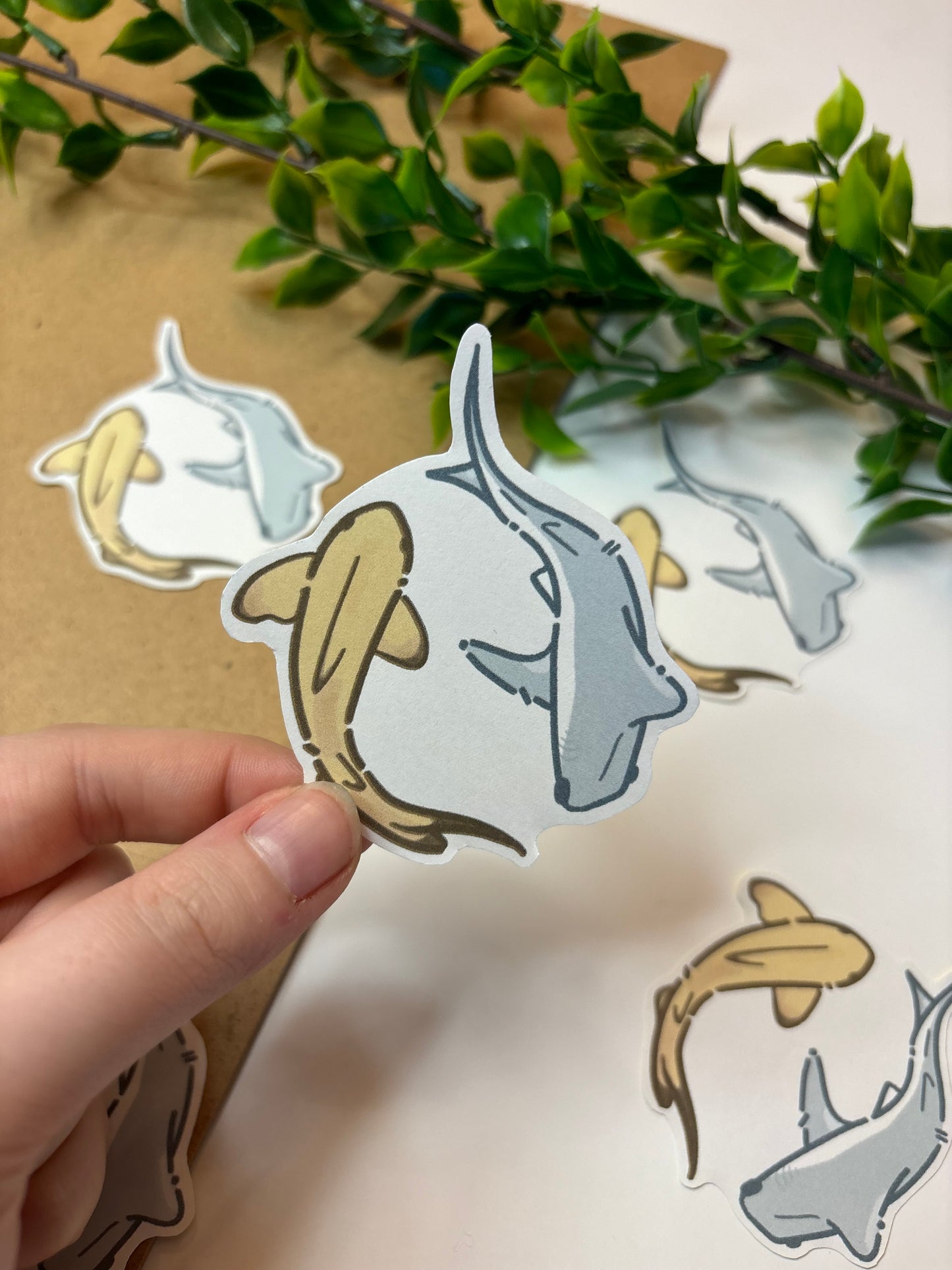 Shark Duo ˗ˋˏ ♡ ˎˊ˗ Sticker