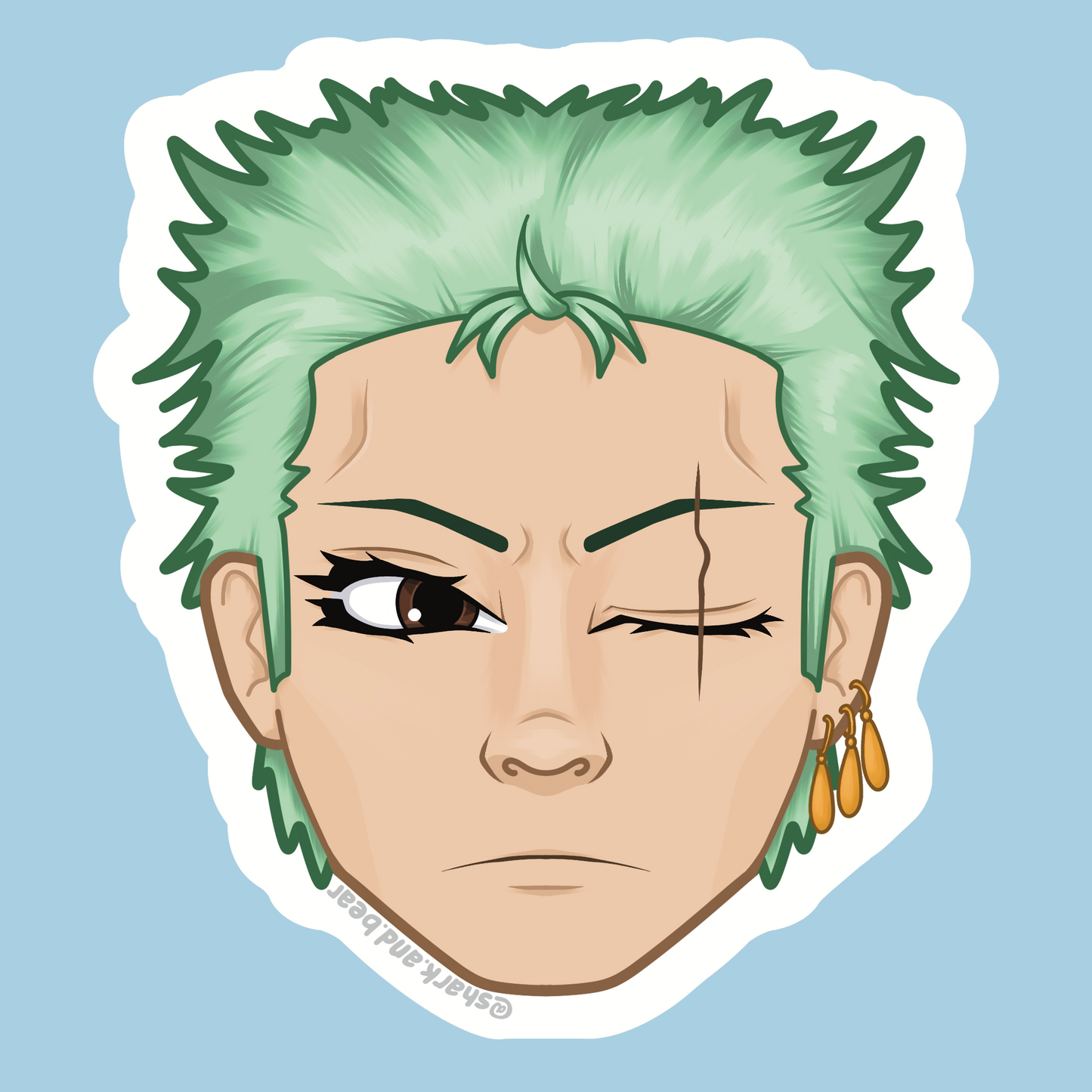 Zoro ˗ˋˏ ♡ ˎˊ˗ Sticker