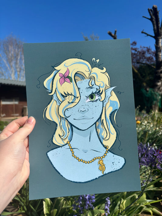 Lagoona  ˗ˋˏ ♡ ˎˊ˗  A4/A5 Print