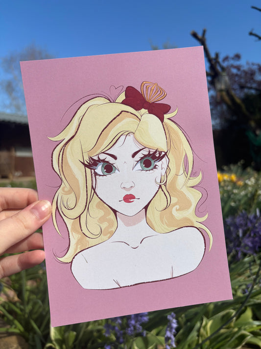 Apple  ˗ˋˏ ♡ ˎˊ˗  A4/A5 Print