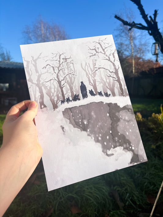 Winter Wolves  ˗ˋˏ ♡ ˎˊ˗  A4/A5 Print