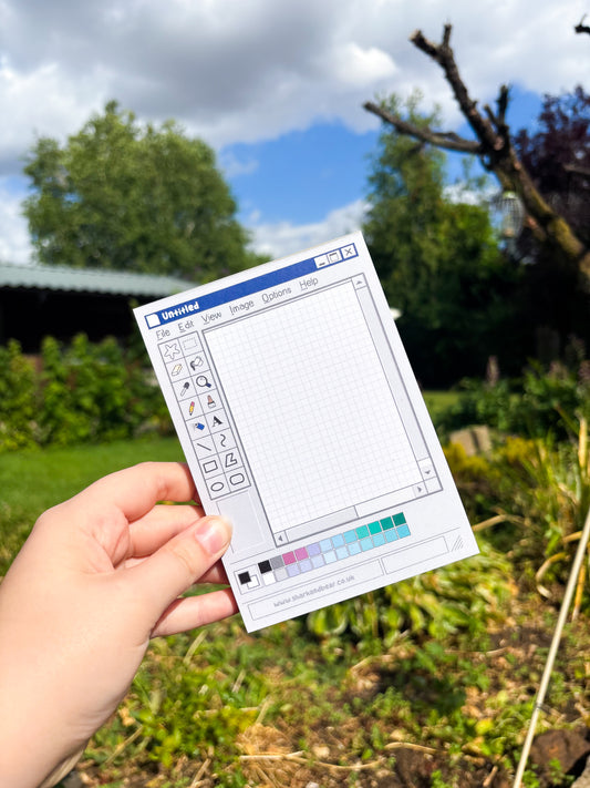 Nostalgic Computer ˗ˋˏ ♡ ˎˊ˗  A6 Notepad