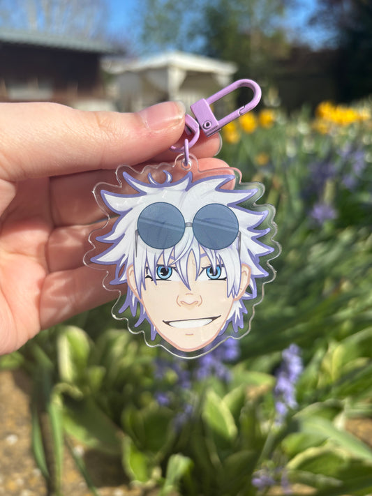Gojo  ˗ˋˏ ♡ ˎˊ˗  Acrylic Keychain