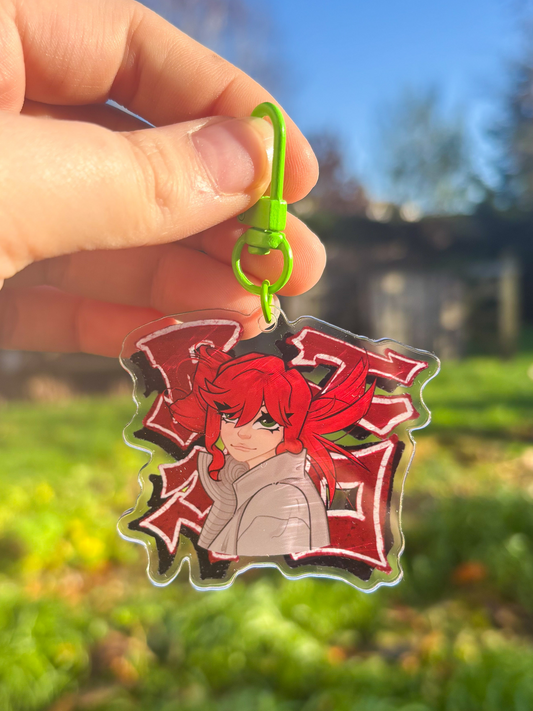 Riyo  ˗ˋˏ ♡ ˎˊ˗  Acrylic Keychain
