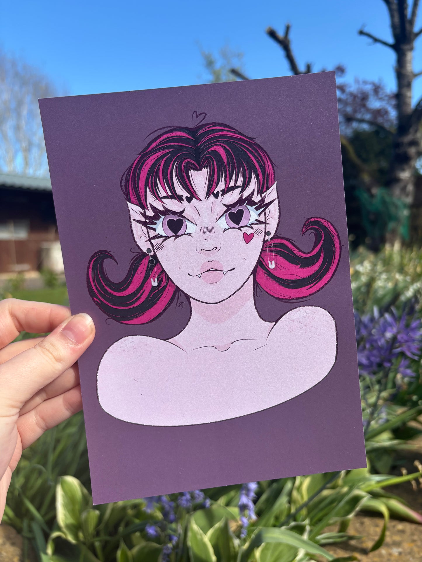 Draculaura ˗ˋˏ ♡ ˎˊ˗  A4/A5 Print
