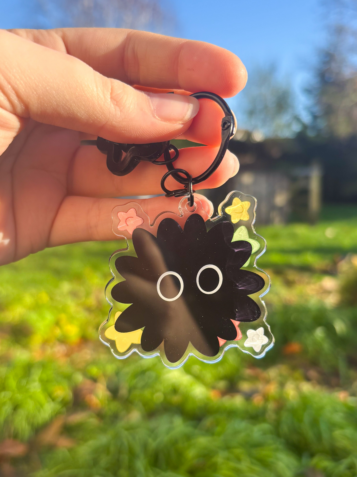 Soot Sprite  ˗ˋˏ ♡ ˎˊ˗  Acrylic Keychain