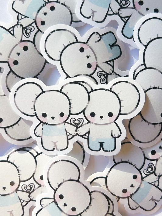 Tandemaus ˗ˋˏ ♡ ˎˊ˗  Sticker
