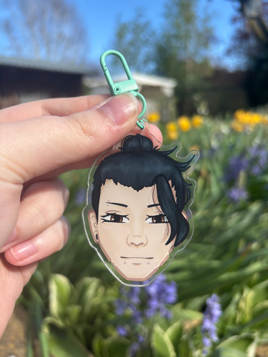 Geto  ˗ˋˏ ♡ ˎˊ˗  Acrylic Keychain