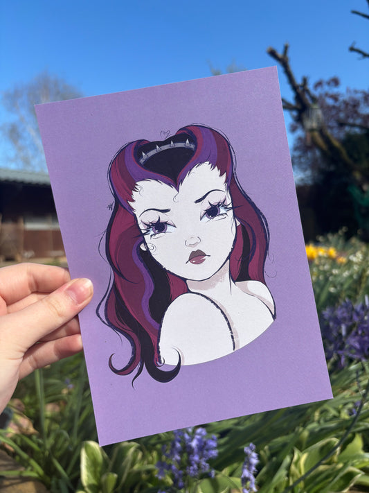 Raven  ˗ˋˏ ♡ ˎˊ˗  A4/A5 Print